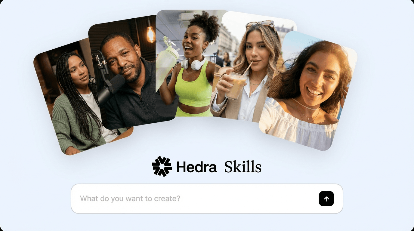 Save Your Best Workflows: Skills in Hedra
