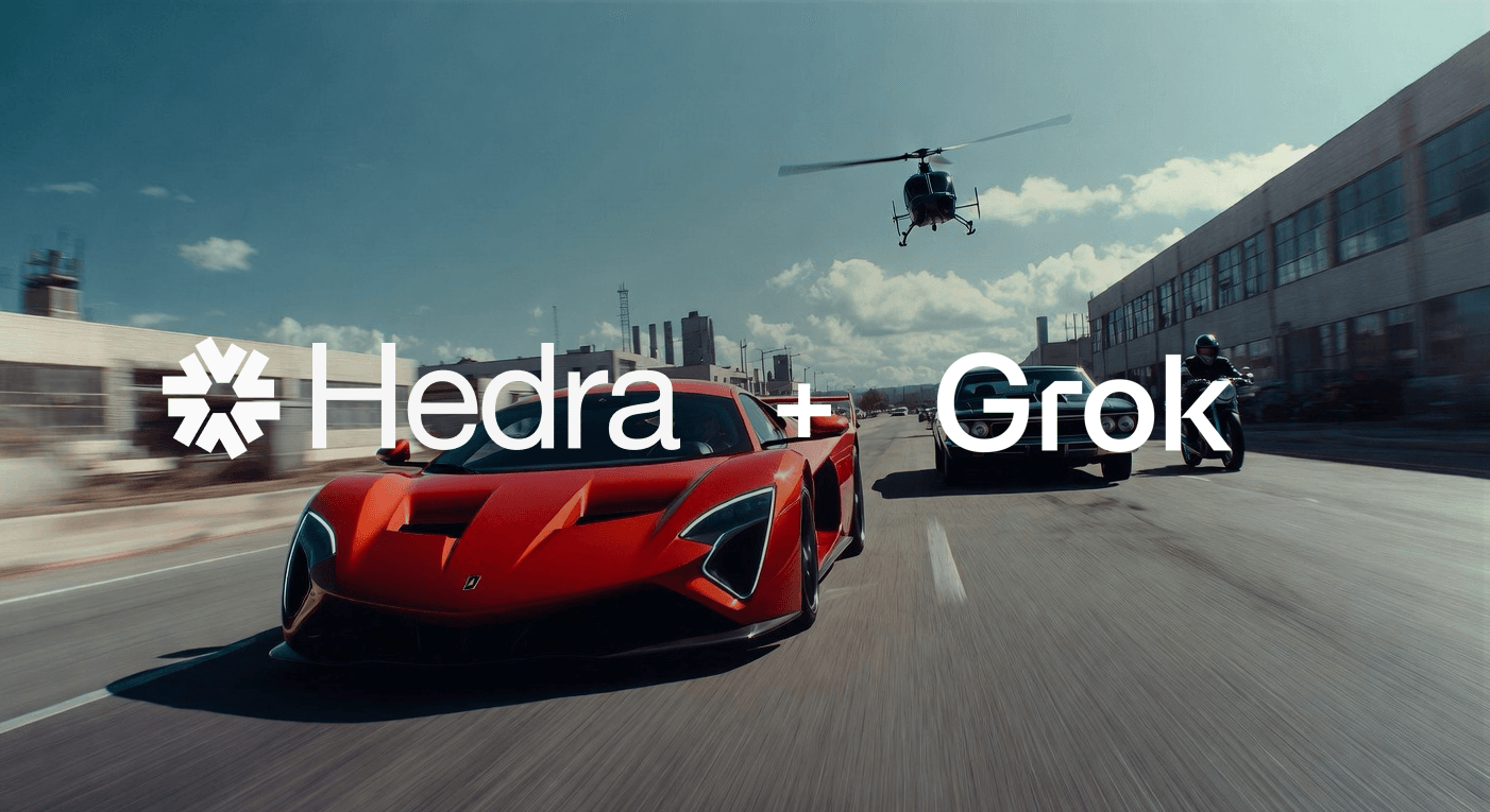 Grok Imagine Now Live in Hedra: The Latest (and Fastest) Model from xAI